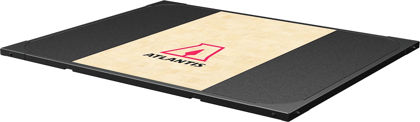 Atlantis – Platform With Hardwood Surface (193 × 244 Cm)
