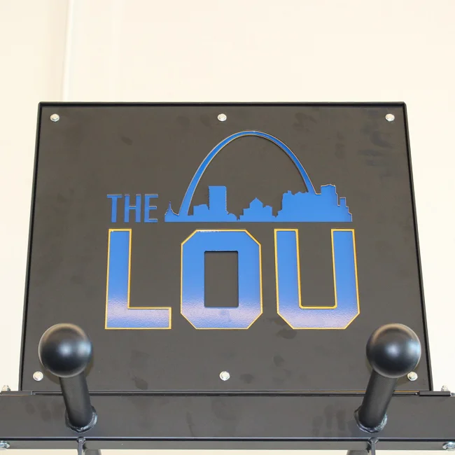Power Lift - Laser Cut Floating Sign - Image 5