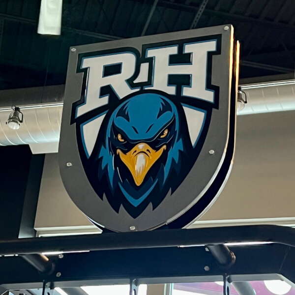 Power Lift - Laser Cut Floating Sign