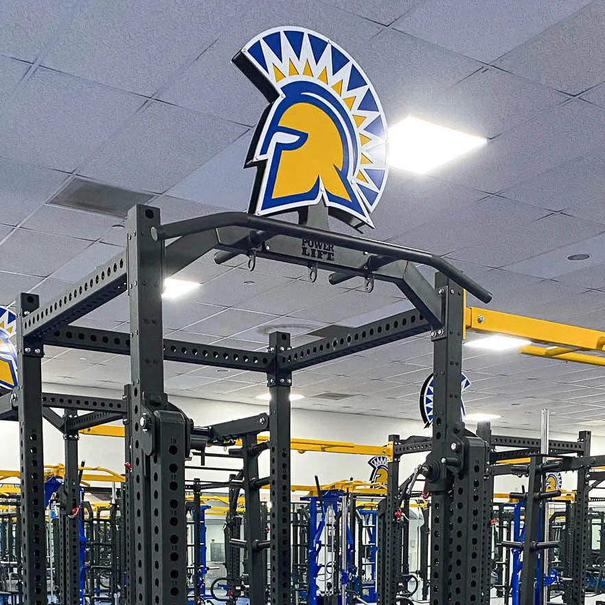 Power Lift - Laser Cut Floating Sign - Image 8