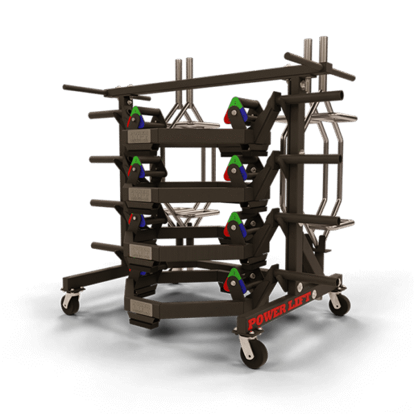 Power Lift - Deadlift/Trap Bar Storage Cart