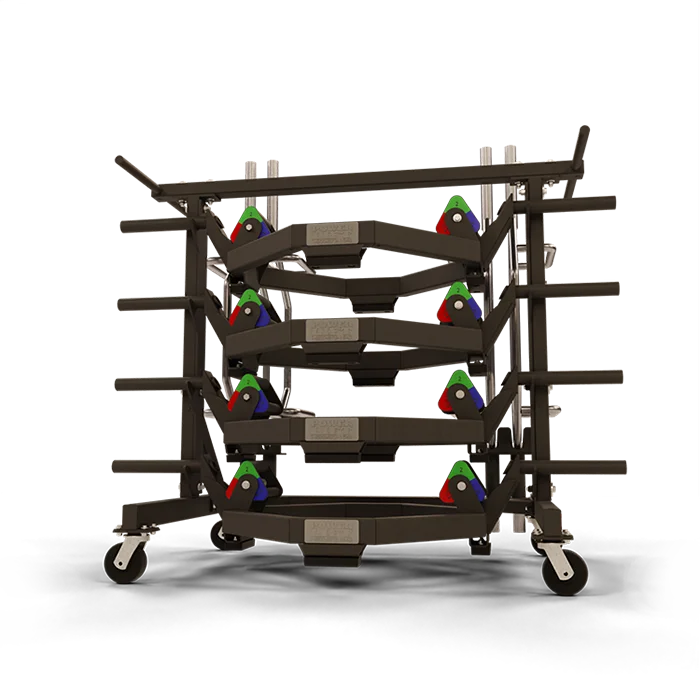Deadlift or Trap Bar Storage Cart