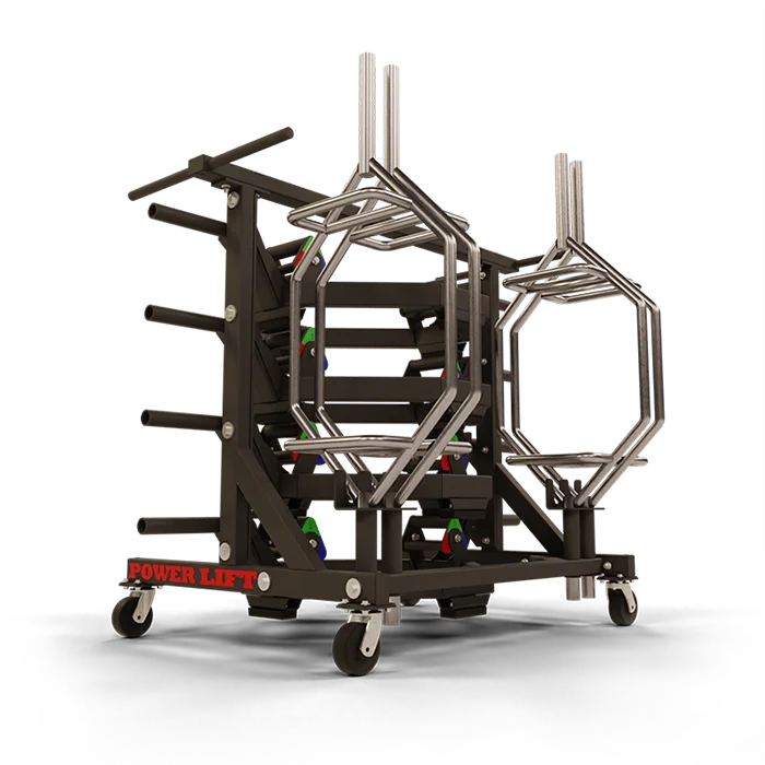 Power Lift - Deadlift/Trap Bar Storage Cart - Image 5