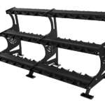 Arsenal Strength - Alpha Series | Alpha 3 Tier Pro Style Dumbbell Rack (15 Pairs)