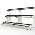 Arsenal Strength - Alpha Series | Alpha 3 Tier Hex Dumbbell Rack (15 Pairs)