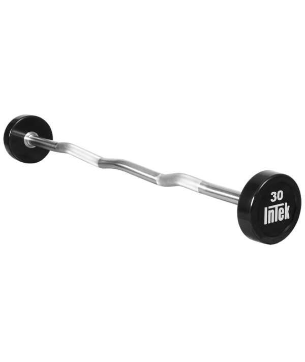 Intek Strength - Bravo Series | Urethane Fixed Curl Bars