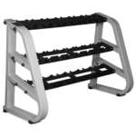 Intek Strength | Short Triple Tier Dumbbell Rack