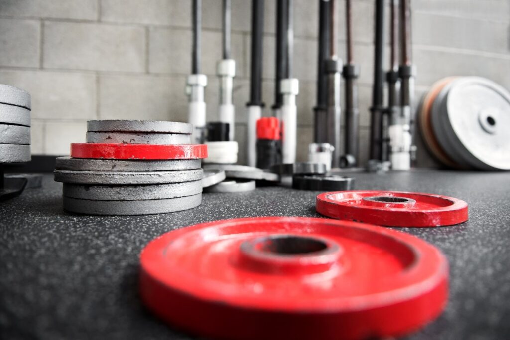 Olympic Barbells & Plates for body fitness