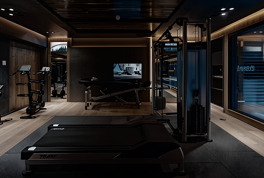Commercial fitness hotels